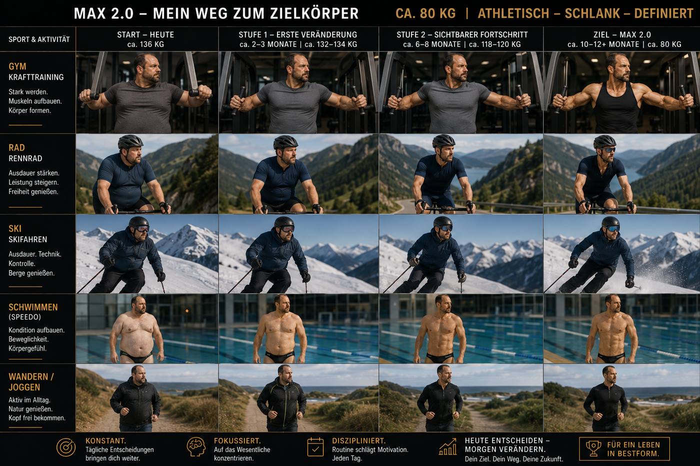 MAX Sport Übergang